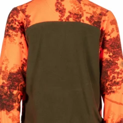 Pinewood Kids' Oviken Fleece AP Strata Blaze/H.Green