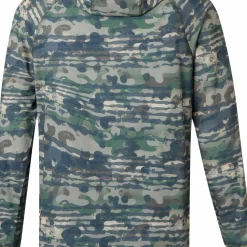 Pinewood Men's Air Vent Hoodie Green Camou