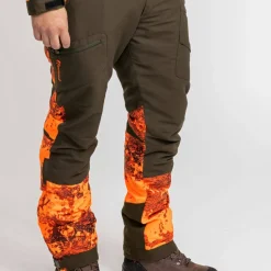 Pinewood Men's Hunter Pro Xtreme 2.0 Camou Trousers-C Mossgreen/Strata Blaze