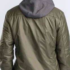 Pinewood Men's Wool Insulated Midlayer Jacket Moss Green