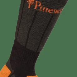 Pinewood Technical Long Wool Socks Dark Green/Green