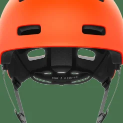 POC Crane Mips Bike Helmet Fluorescent Orange Matt