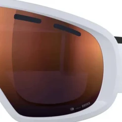 POC Fovea Hydrogen White/Partly Sunny Orange