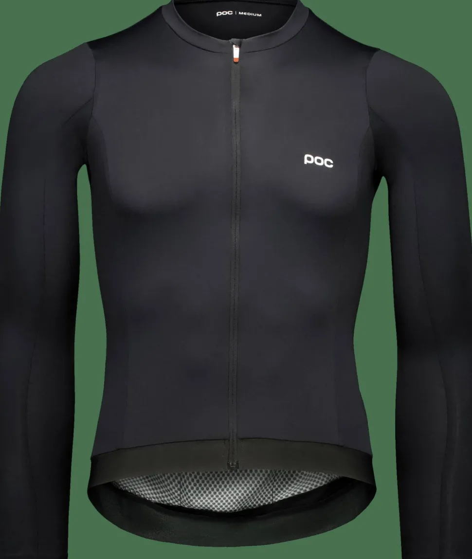 POC Men's Cadence Long Sleeve Cycling Jersey Uranium Black
