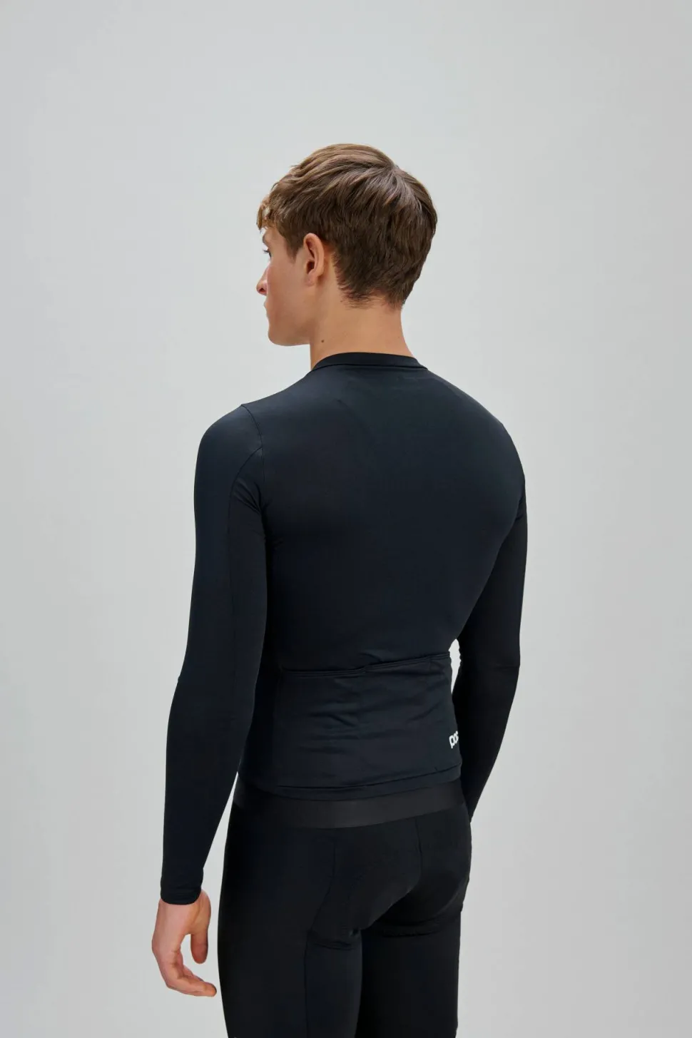 POC Men's Cadence Long Sleeve Cycling Jersey Uranium Black
