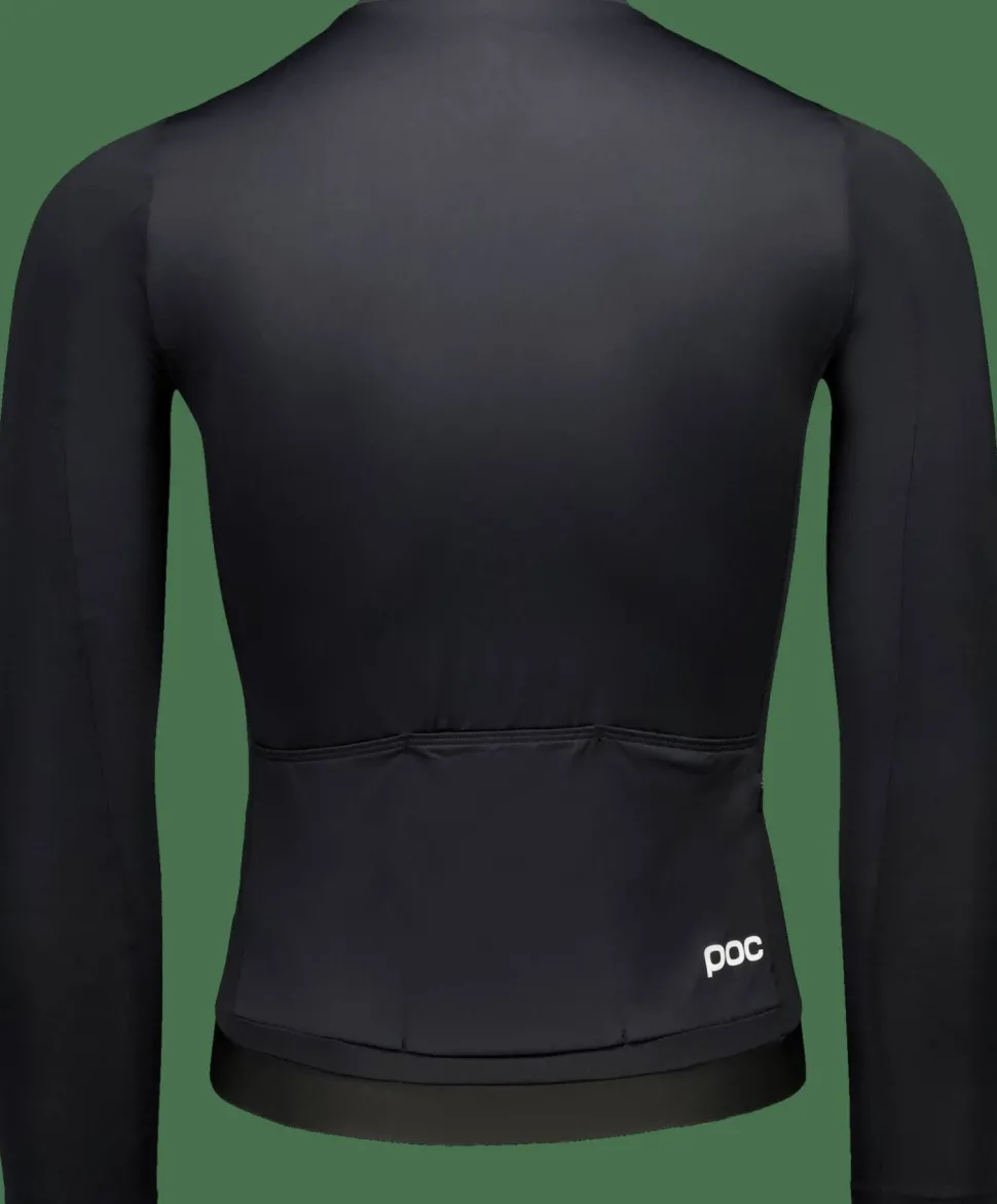 POC Men's Cadence Long Sleeve Cycling Jersey Uranium Black