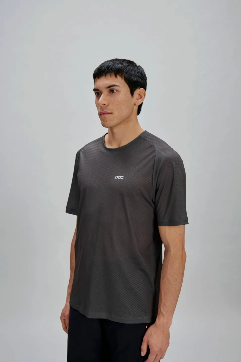 POC Men's Motion Air Short Sleeve MTB Jersey Sylvanite Grey
