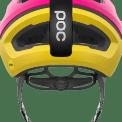 POC Omne Air Mips Cycling Helmet Rhos Red Matt/Citrine Yellow Matt