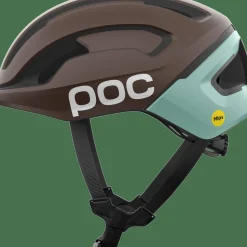 POC Omne Air Mips Cycling Helmet Bronzite Brown Matt/Lazurite Blue Matt