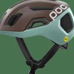 POC Ventral Air Mips Cycling Helmet Bronzite Brown Matt/Lazurite Blue Matt