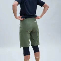 POC Women's Essential Enduro Shorts Epidote Green