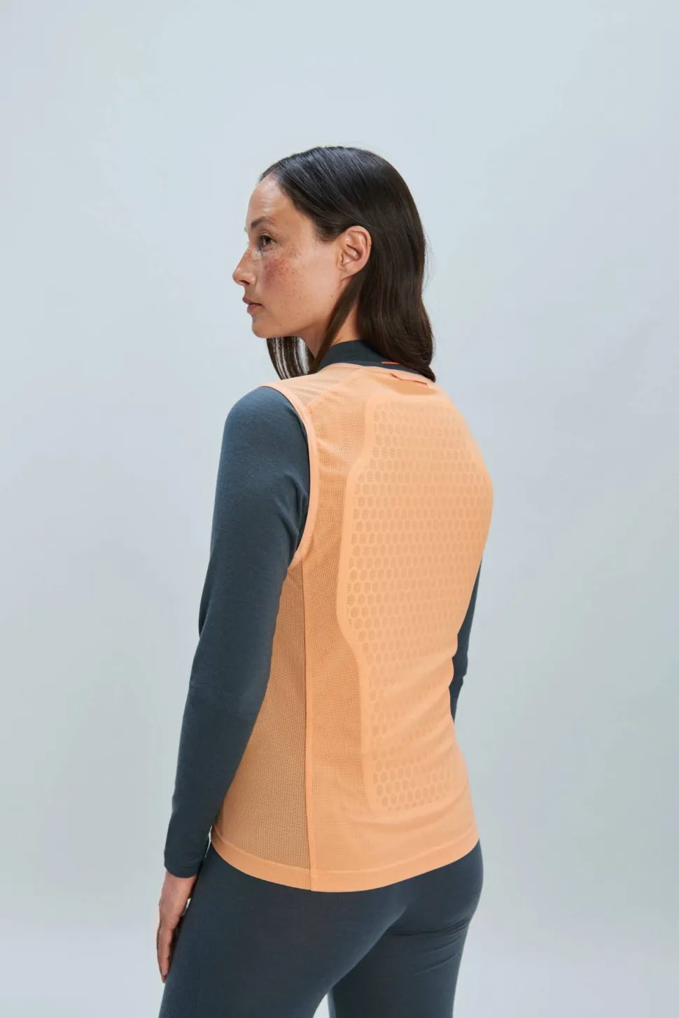 POC Women’s VDP Air Vest Apricot Sunstone