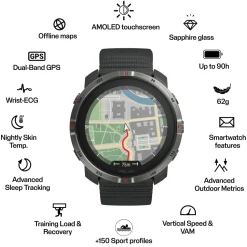 Polar Grit X2 Black