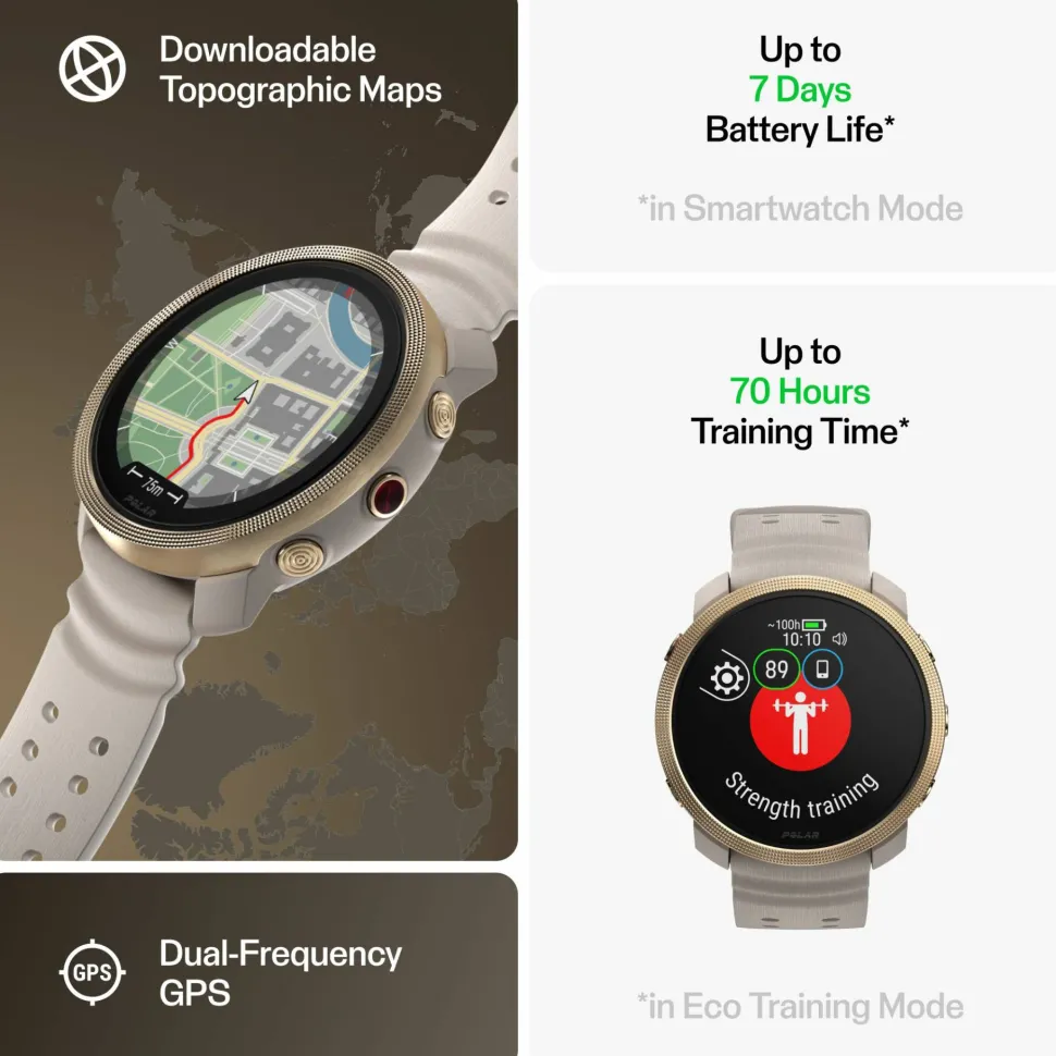 Polar Vantage M3 Greige Sand