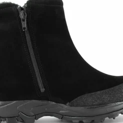 Pomar Women's Alppi Spike GORE-TEX Ankle Boot Black Suede/Pu-Suede/Spike