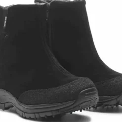 Pomar Women's Alppi Spike GORE-TEX Ankle Boot Black Suede/Pu-Suede/Spike