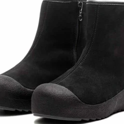 Pomar Women's Kallio GORE-TEX Ankle Boot Black Suede(fur L) Curling