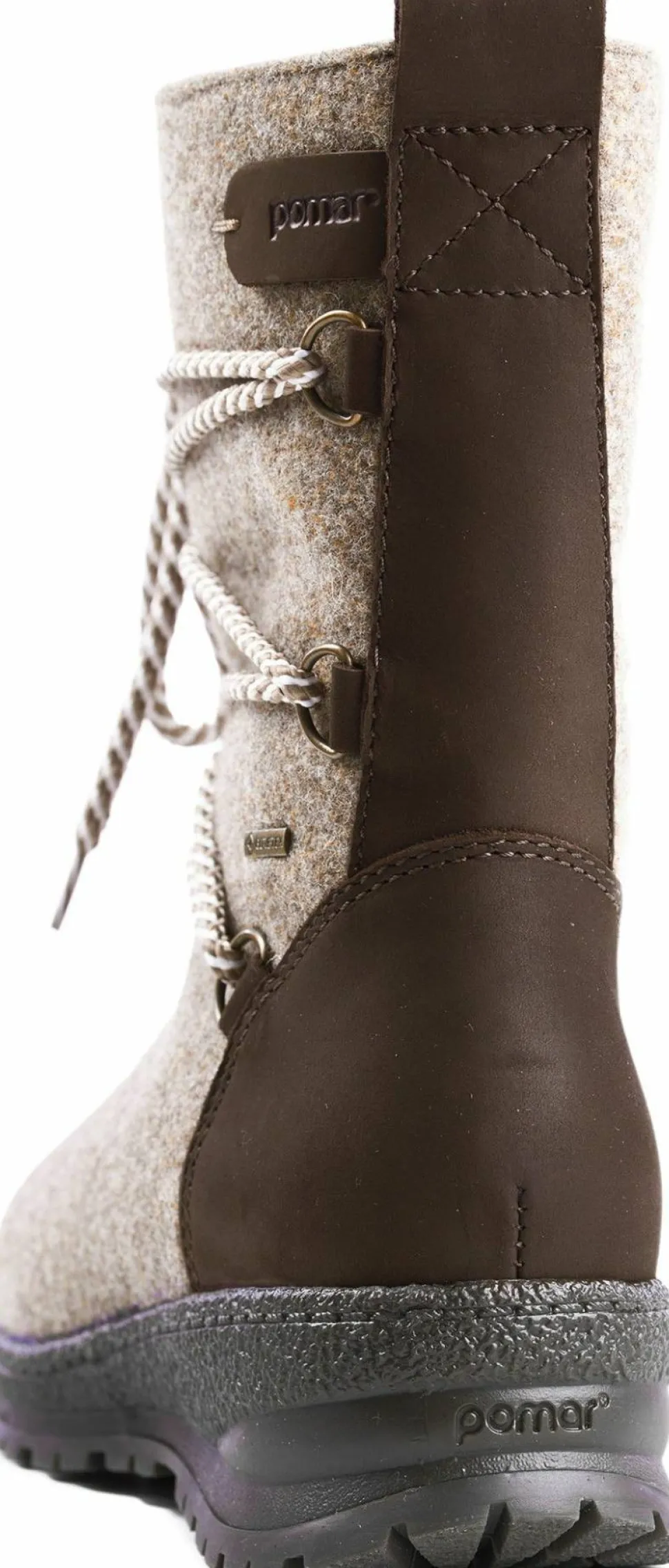 Pomar Women's Koli XW GORE-TEX® Felt Boots Sand/Brown