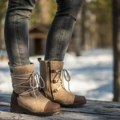 Pomar Women's Koli XW GORE-TEX® Felt Boots Sand/Brown