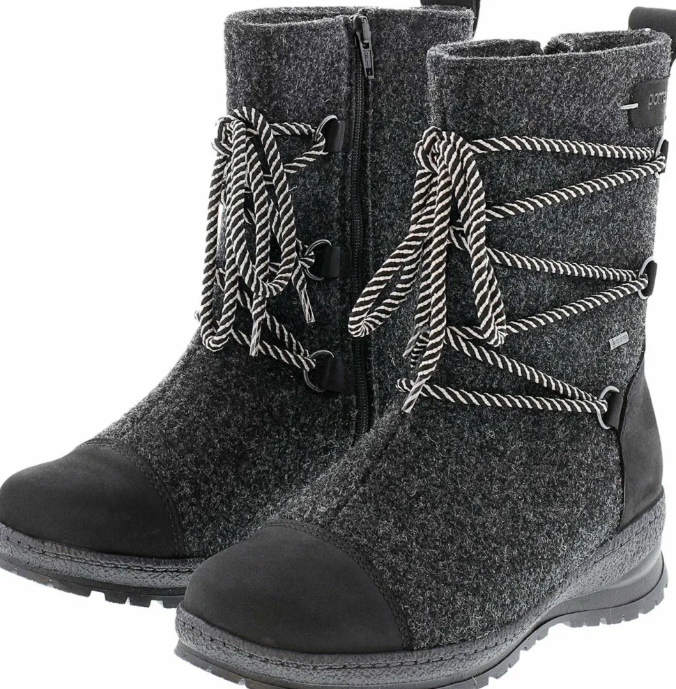 Pomar Women's Koli XW GORE-TEX® Felt Boots Granite/Black