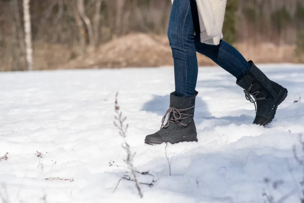 Pomar Women's Koli XW GORE-TEX® Felt Boots Granite/Black
