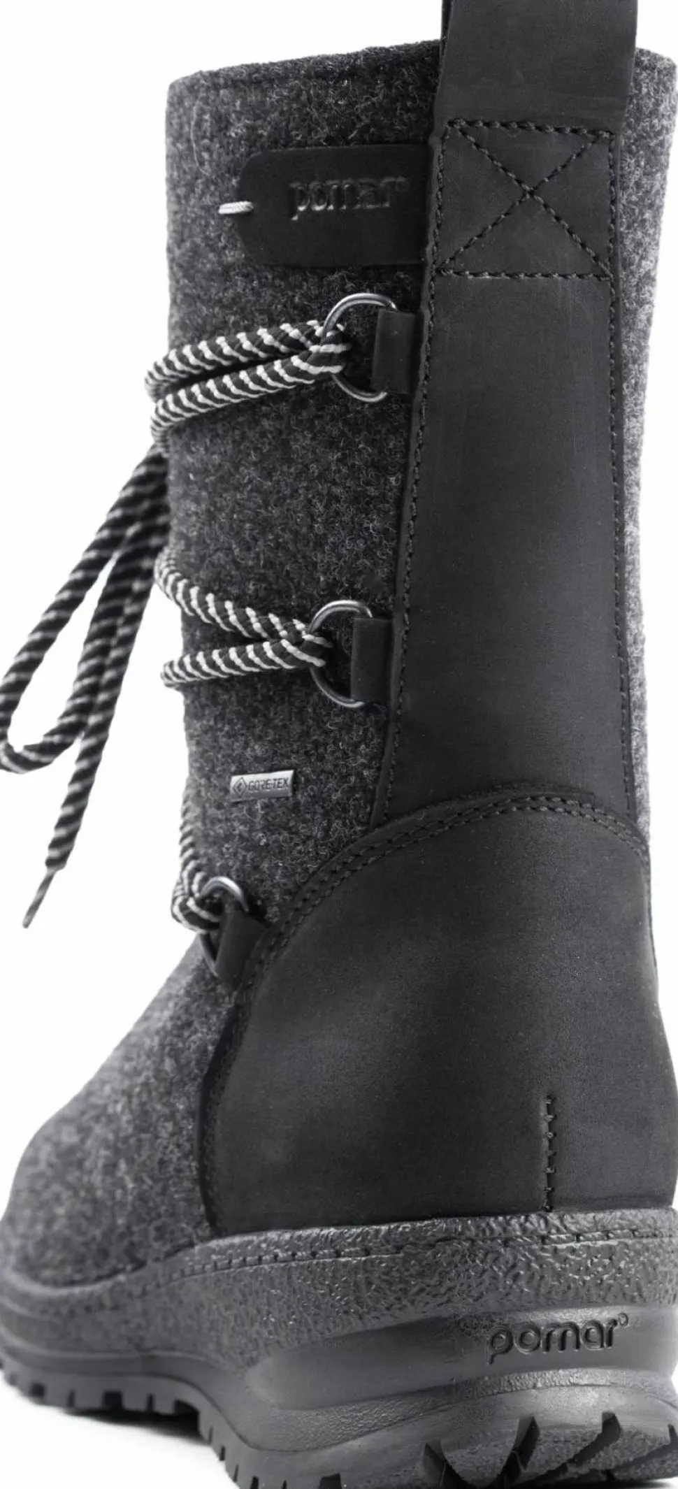 Pomar Women's Koli XW GORE-TEX® Felt Boots Granite/Black
