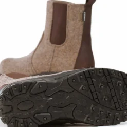 Pomar Women's Metso GORE-TEX Winter Spike Boot Sand Felt/Bark Waxy/Spike S