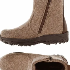 Pomar Women's Metso GORE-TEX Winter Spike Boot Sand Felt/Bark Waxy/Spike S