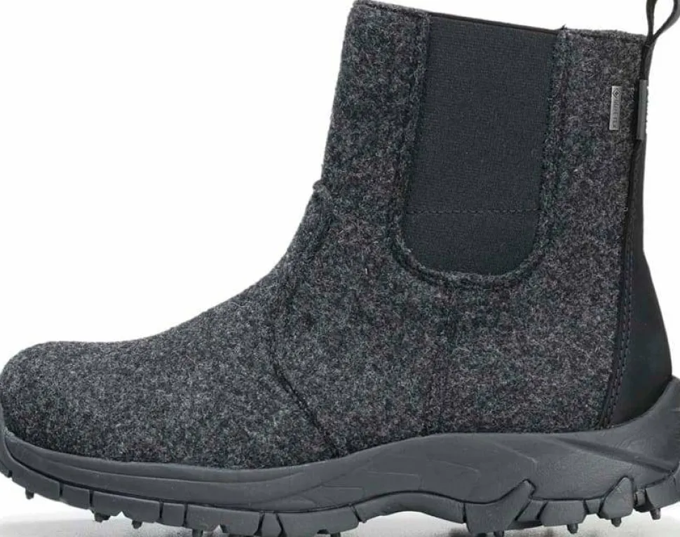 Pomar Women's Metso GORE-TEX Winter Spike Boot Granit felt/Black waxy