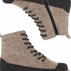 Pomar Women's Perho GORE-TEX Ankle Boot Sand Felt/pu-suede