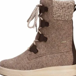 Pomar Women's Reki Gore-Tex Felt Boot Sand Felt/Bark Waxy Leather