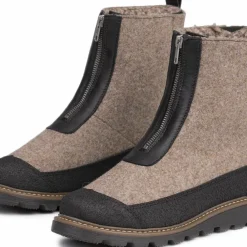 Pomar Women's Unari GORE-TEX Ankle Boot Sand Felt/pu-suede
