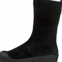 Pomar Women's Utu Gore-Tex Winter Boot Black Suede/waxy (fur L) Curling