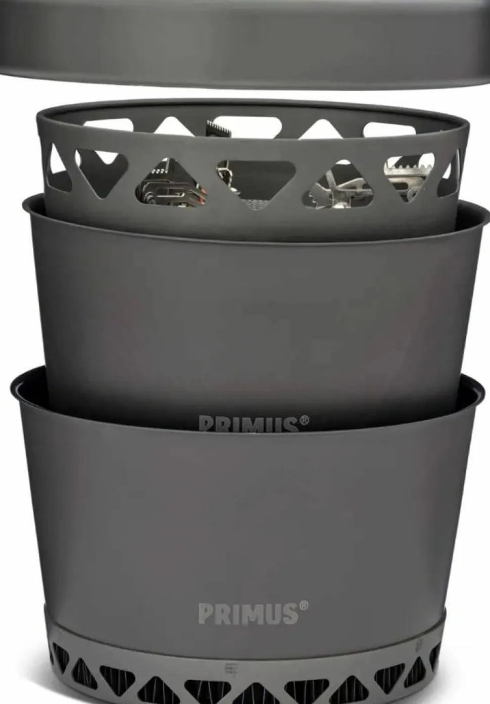 Primus Primetech Stove Set II 2x2.3L W. Pan No Color