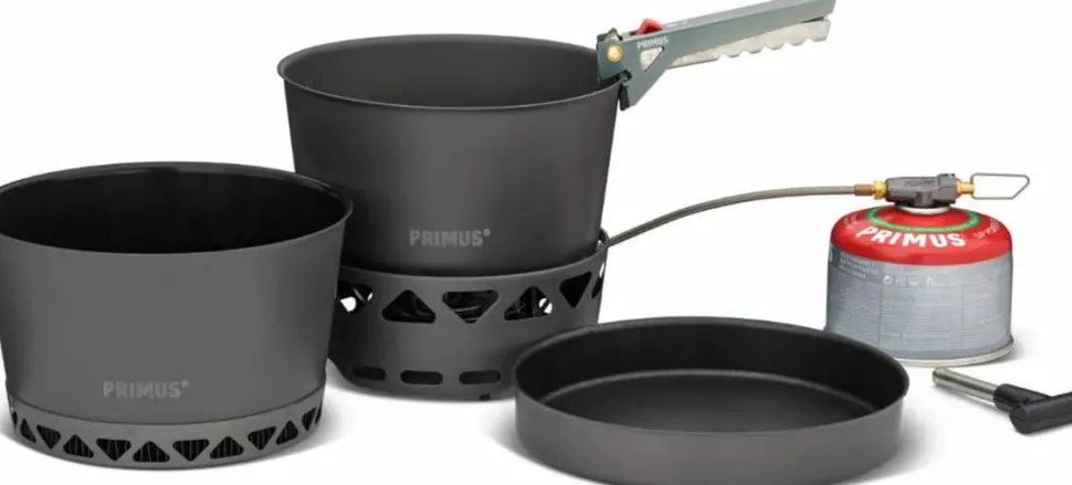 Primus Primetech Stove Set II 2x2.3L W. Pan No Color