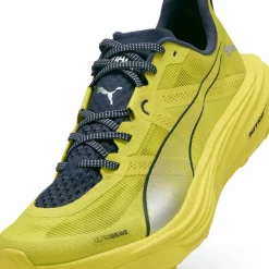 Puma Men's Deviate Nitro Elite Trail Lux Lime-deep Plum