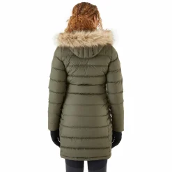 Rab Women's Deep Cover Down Parka Army