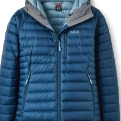 Rab Women's Microlight Alpine Down Jacket Tempest Blue
