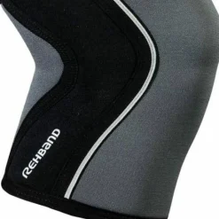 Rehband Rx Knee-Sleeve 5mm Black/Steel Grey