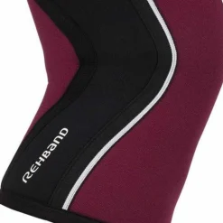 Rehband Rx Knee-Sleeve 5mm Black/Burgundy