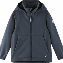 Reima Juniors' Softshell Jacket Koivula Soft Black