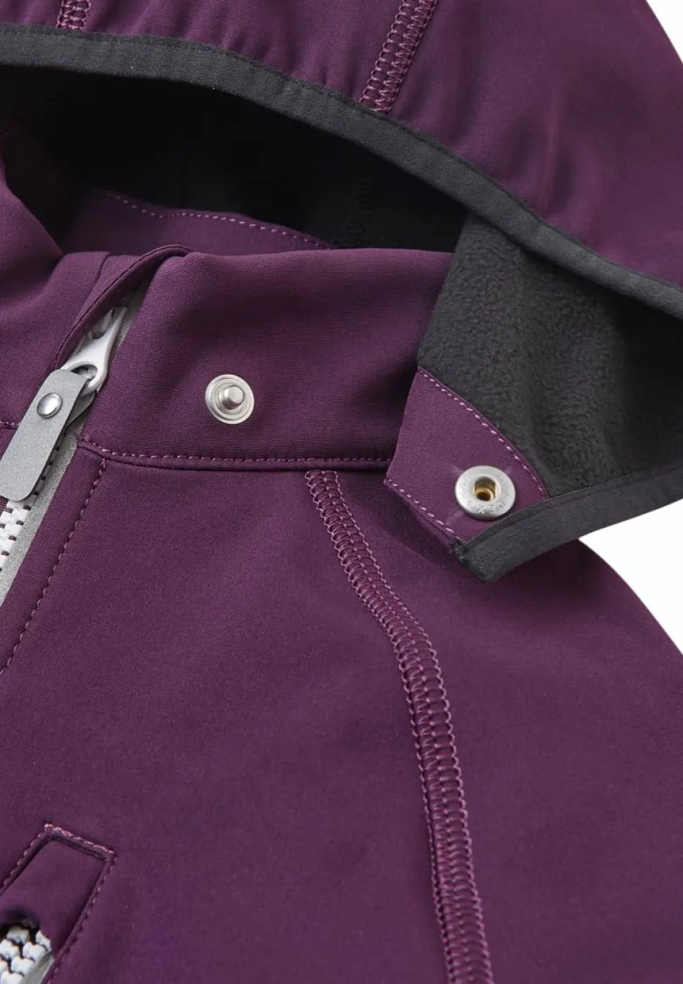 Reima Kids' Softshell Jacket Vantti Deep Purple