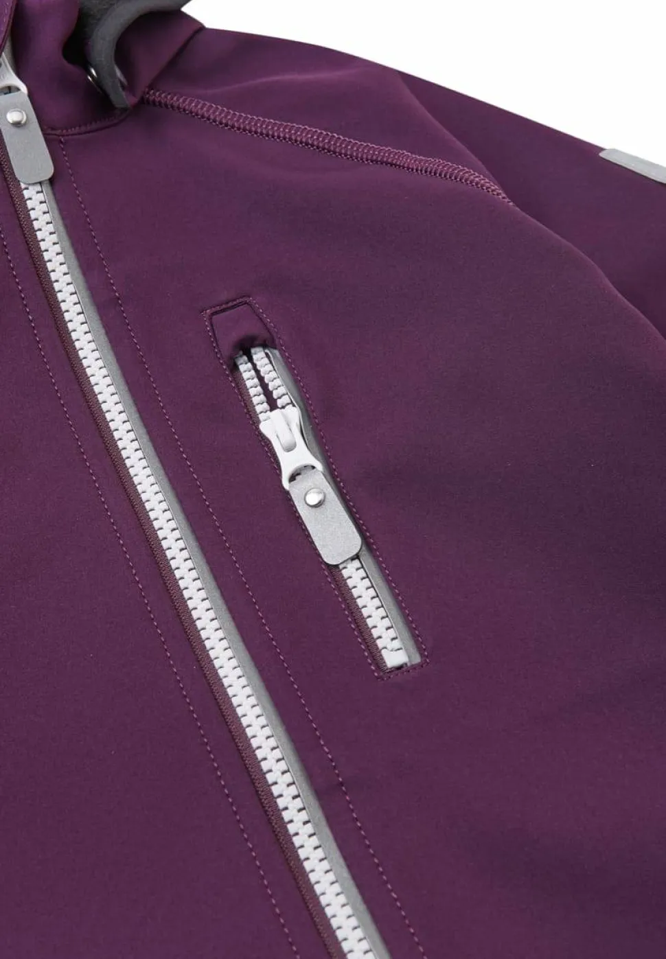 Reima Kids' Softshell Jacket Vantti Deep Purple