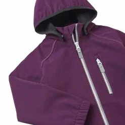 Reima Kids' Softshell Jacket Vantti Deep Purple