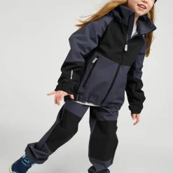 Reima Kids' Softshell Pants Valmis Soft Black