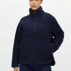 Röhnisch Women's Cloud Pile Anorak Indigo