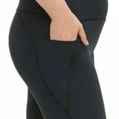 Röhnisch Women's Flattering Curved High Waist Tights Black