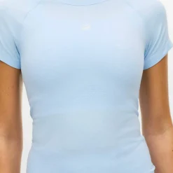 Röhnisch Women's Seamless Flex Tee Chambray Blue