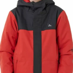 Rip Curl Kids' Anti Series Olly 10k Jacket Lava Red
