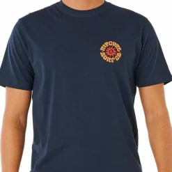 Rip Curl Men's Pacific Rinse Circle Tee Dark Navy